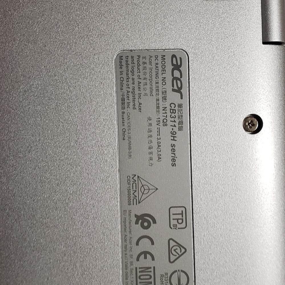Acer Chromebook cb311-9h-c12a laptop - Picture 4 of 8